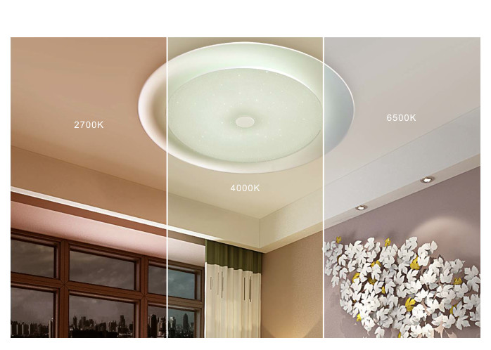 36W / 48W Enjoy Series Smart LED Bulb With Ring Music / Double Bluetooth Speaker