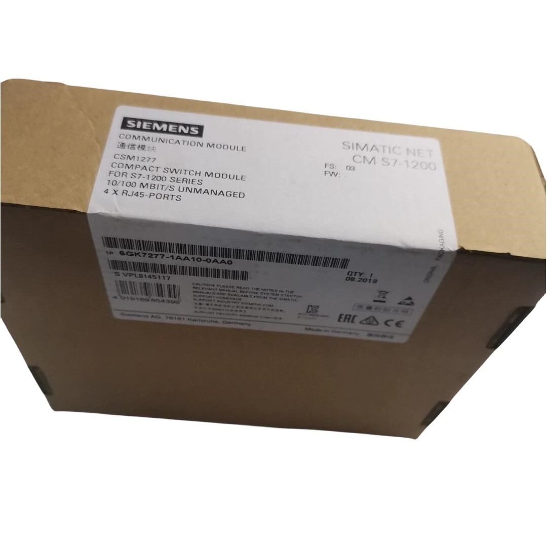 Compact Siemens CSM 1277 6GK7277-1AA00-0AA0 Switch Module SIMATIC S7-1200