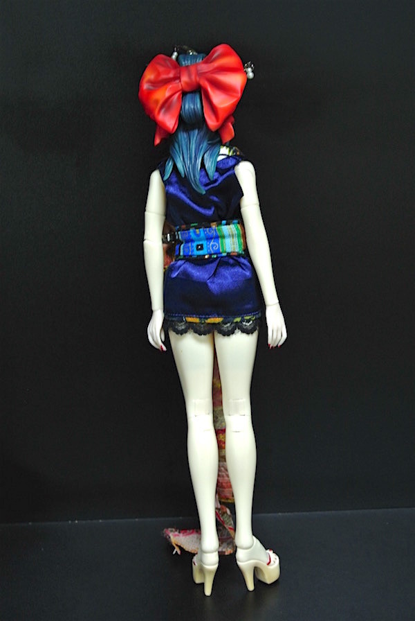 Ancient Style Japanese Anime Figures Real Clothes For Collection 35*6*4cm