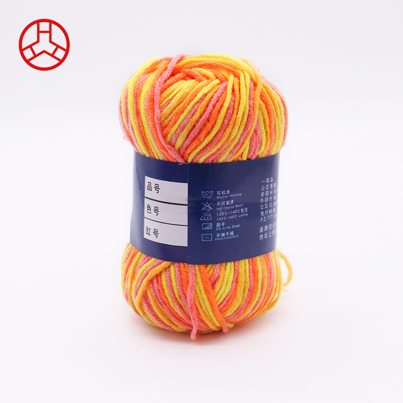 4 Ply Wool Crochet Knitting Thread for Sweater Accepted OEM/ODM and Milk Cotton Material
