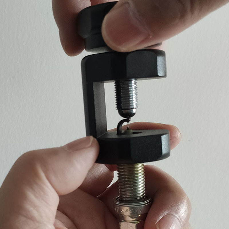 Gapping Tool of Spark Plug Electrode Tuning Gapper Tool 10mm 12mm 14mm Precision Spark Plug Gap Tool