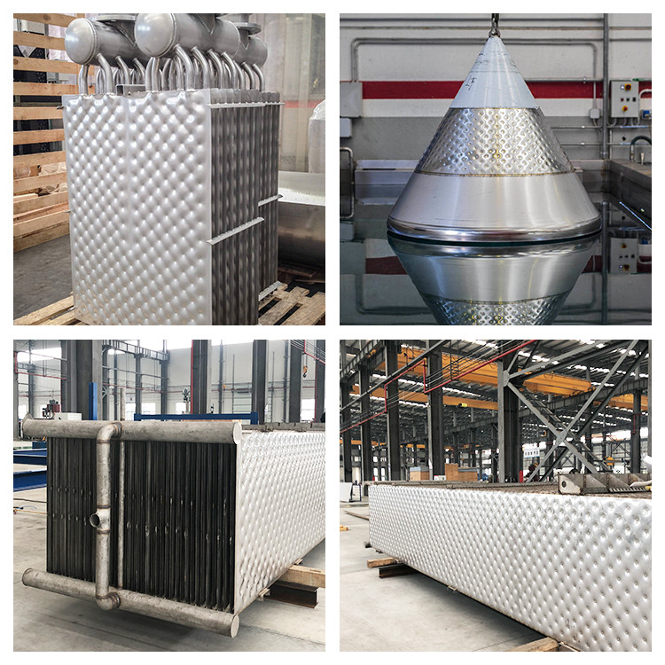 SS316L 1m2 Stainless Steel Heat Exchanger Pillow Plate For Milk Tank