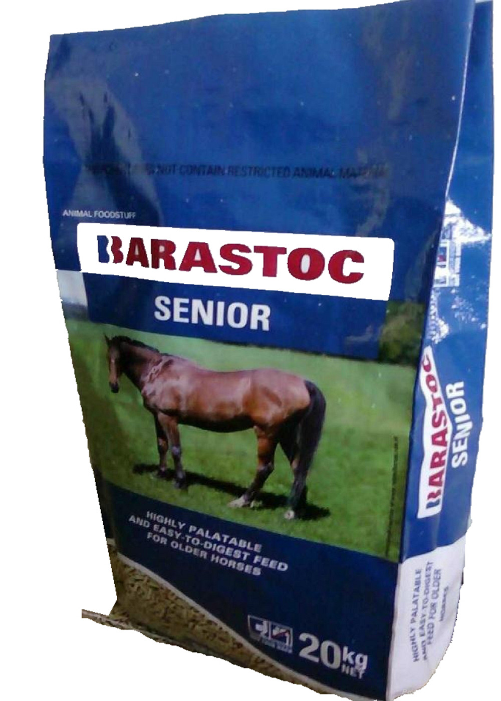 Anti Slip Surface Woven Polypropylene Feed Bags Printed Feed Sacks With Top Hemming