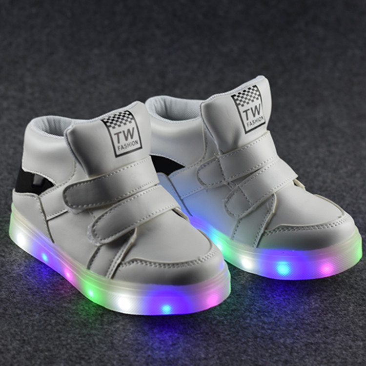 Colorful Rechargeable Led Strip Light With USB Recharging Light Up Shoes