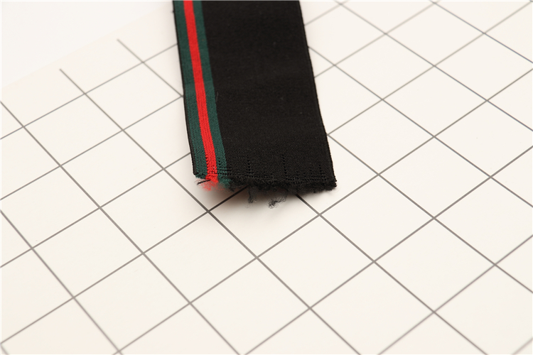 Custom Logo Polyester Rubber Band for Shoes Underwear Garment Jacquard Elastic Band