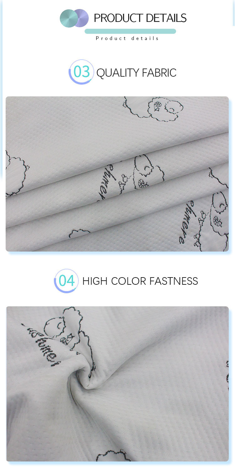 Manufacturer'S Special Selling Knitted Jacquard Fabric Air Layer Mattress Fabric