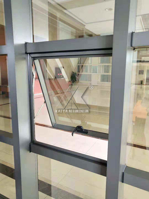 Curtain Wall Structure Aluminium Alloy Profile For Double Glazing Glass Panel Facade