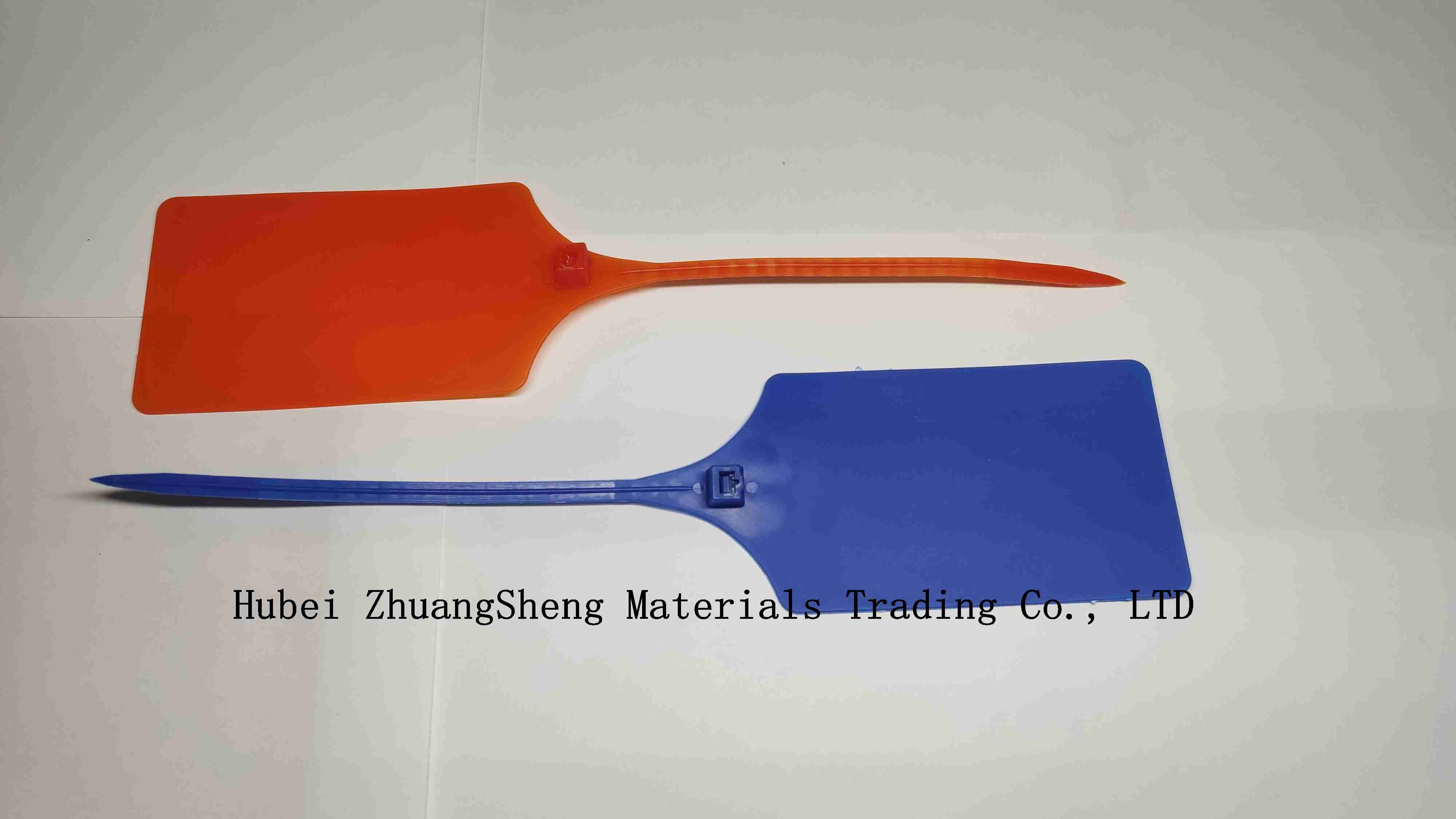 Customized Disposable Plastic Seal Tag Nylon Cable Tie Tag self locking nylon cable ties
