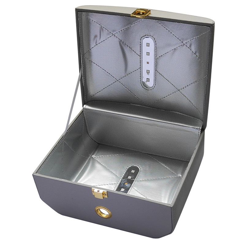 10W UV Light Phone Sanitizer , 1.8A Qi Wireless Charging Sterilizer Box
