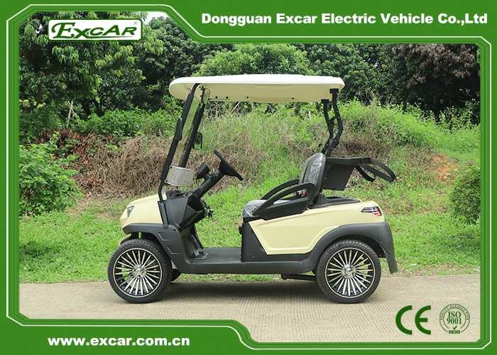 Excar Color Customized Electric Golf Cart 2 Seats Off Road Club Car