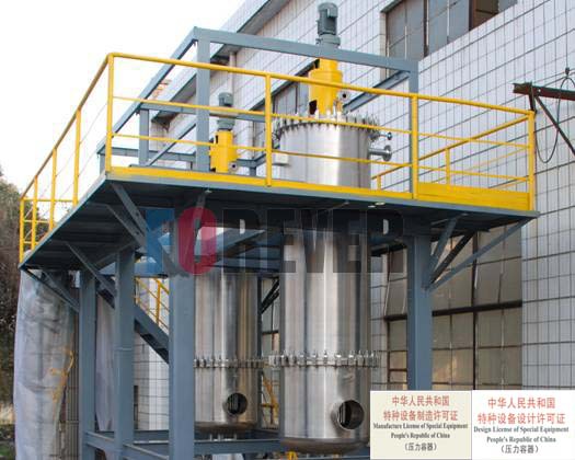UL Hot Oil Vacuum Molecular Distillation Equipment Fully Automatic