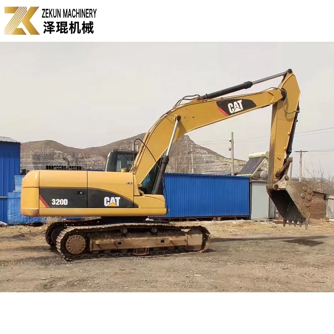 Japan Used CAT 320 Excavator Heavy Construction Equipment CAT320 Crawler Excavator