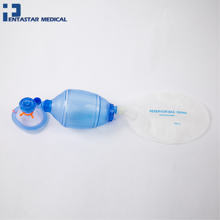 Adult Emergency Disposable Manual Resuscitator for First Aid