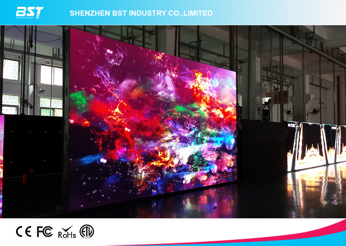 P7.62 Indoor Full Color Led Screen Module 32 X 16pixel / 244mm X 122mm For Stage