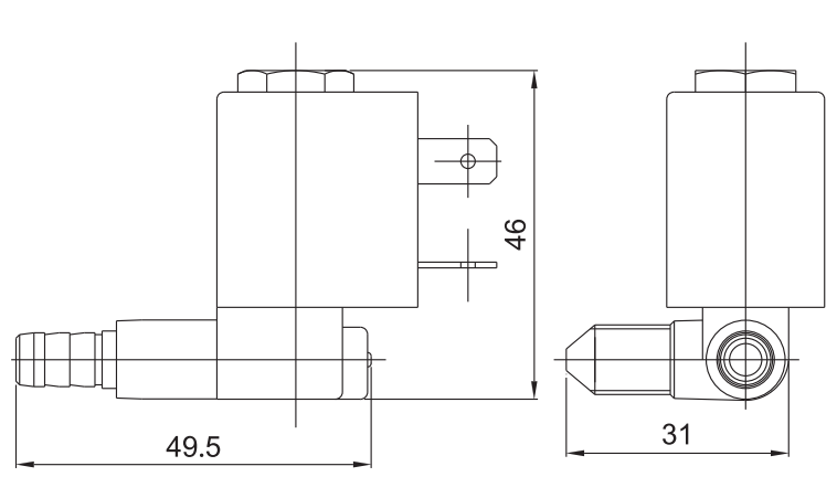 DELONGHI Steam Generator Iron Solenoid Valve 5523EN2