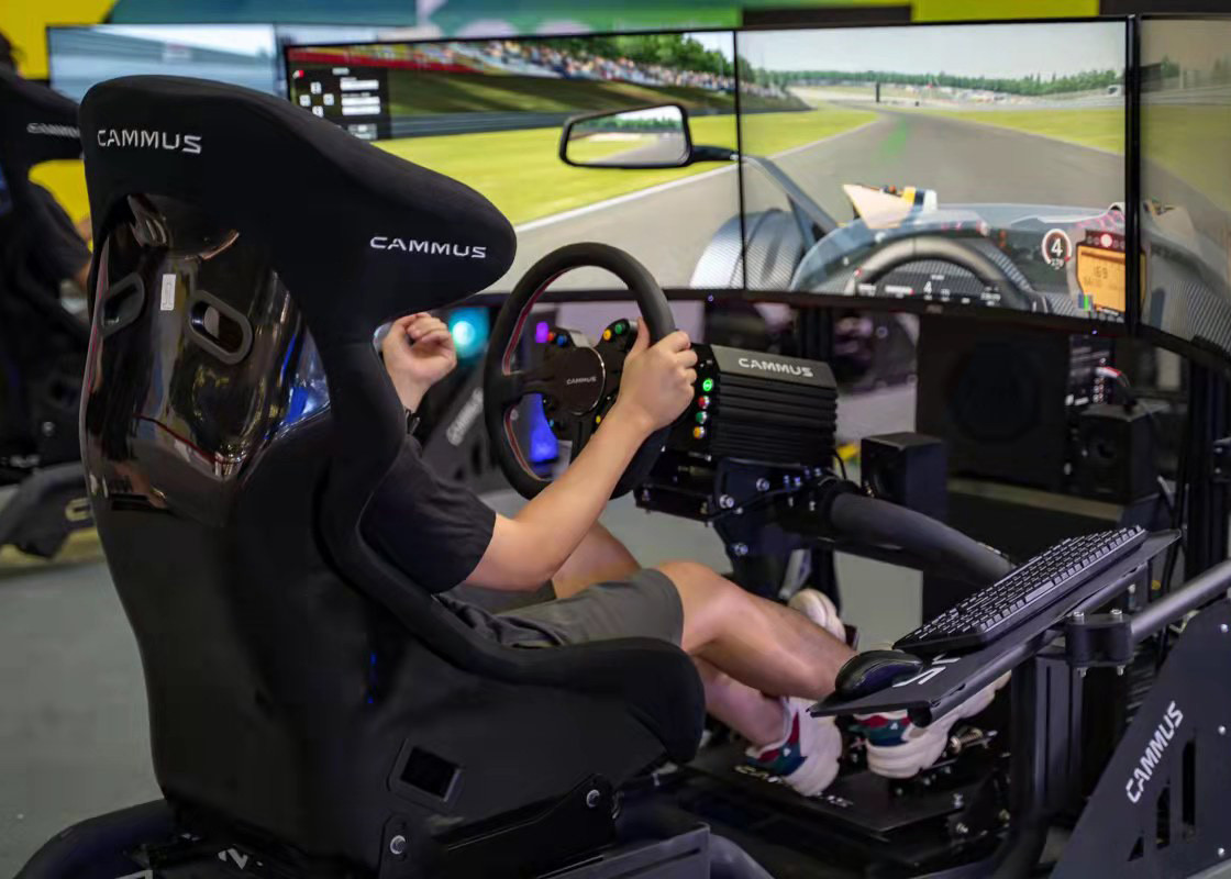 CAMMUS Servo Motor PC Game Racing Simulator With Pedals