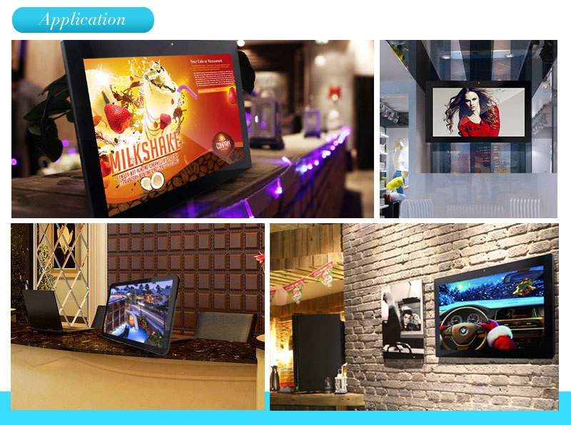 Commercial Use 10 Inch Retail LCD Screens Tablet Android with 10 points touch and bluetooth