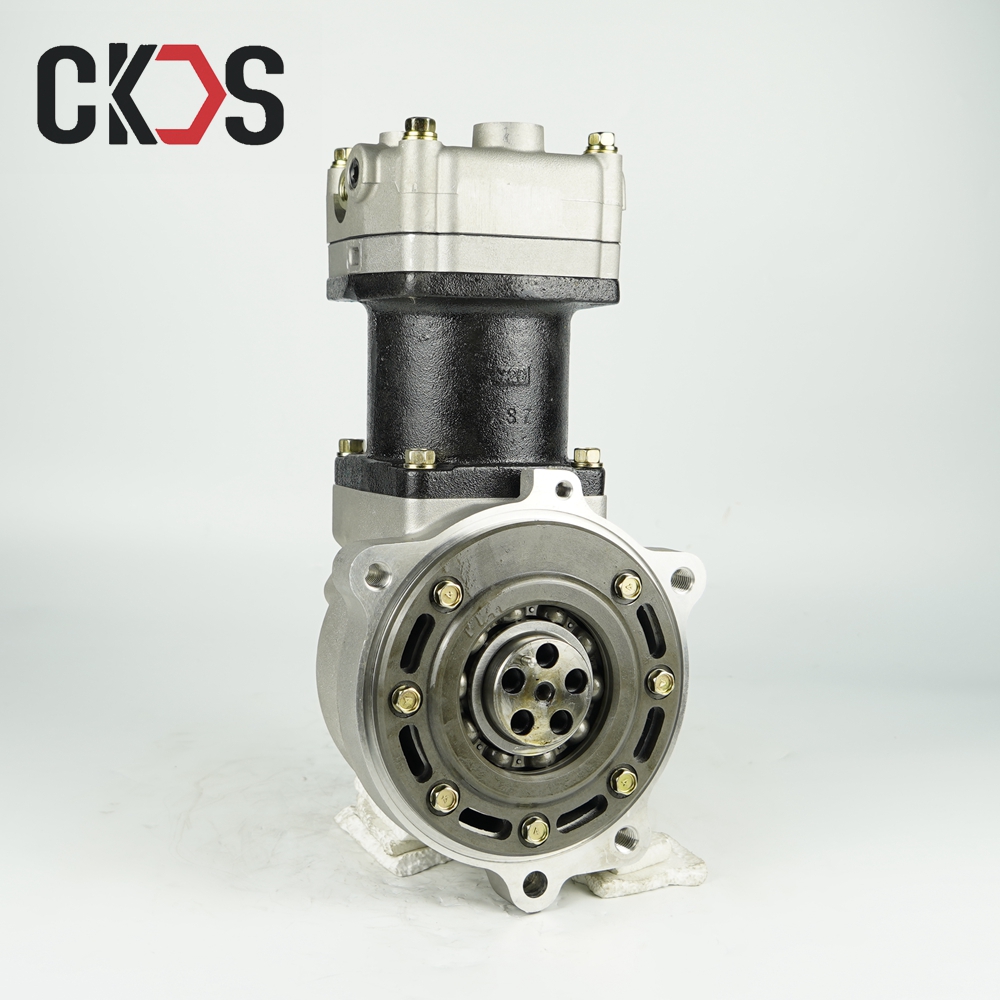 China Manufacturers Japanese Truck OEM1-19100-328-1H Pneumatic Air Brake Compressor for 6WF1 Engine 30MM Shaft Diam