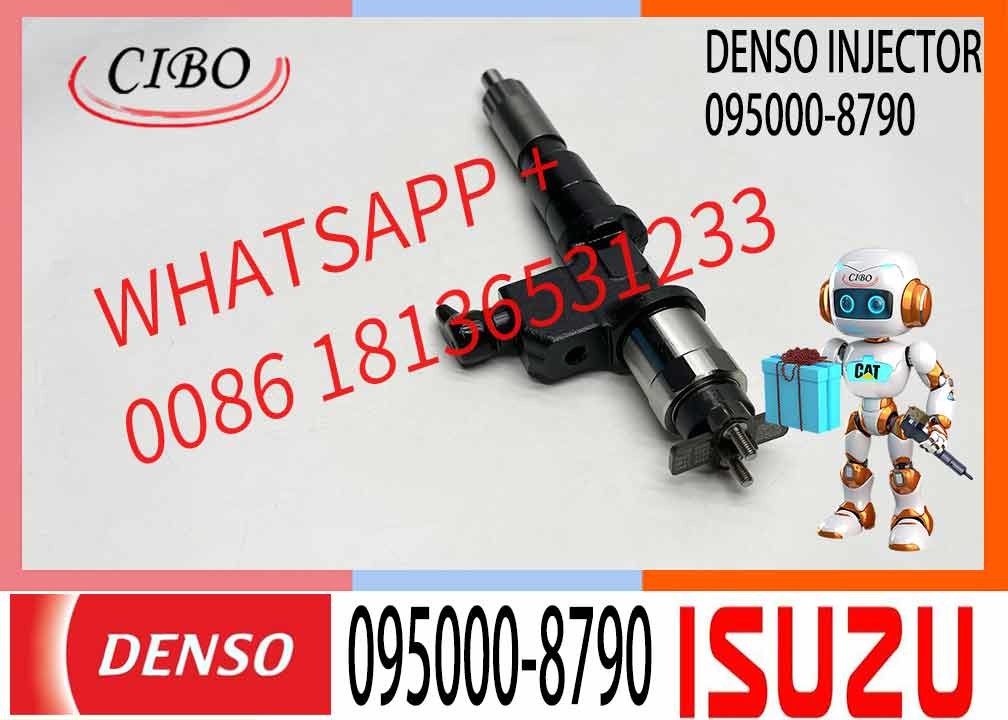 Common Rail Fuel Injector 095000-8790 095000-8791 for 8-98140249-3 8-98140249-0 ISUZU