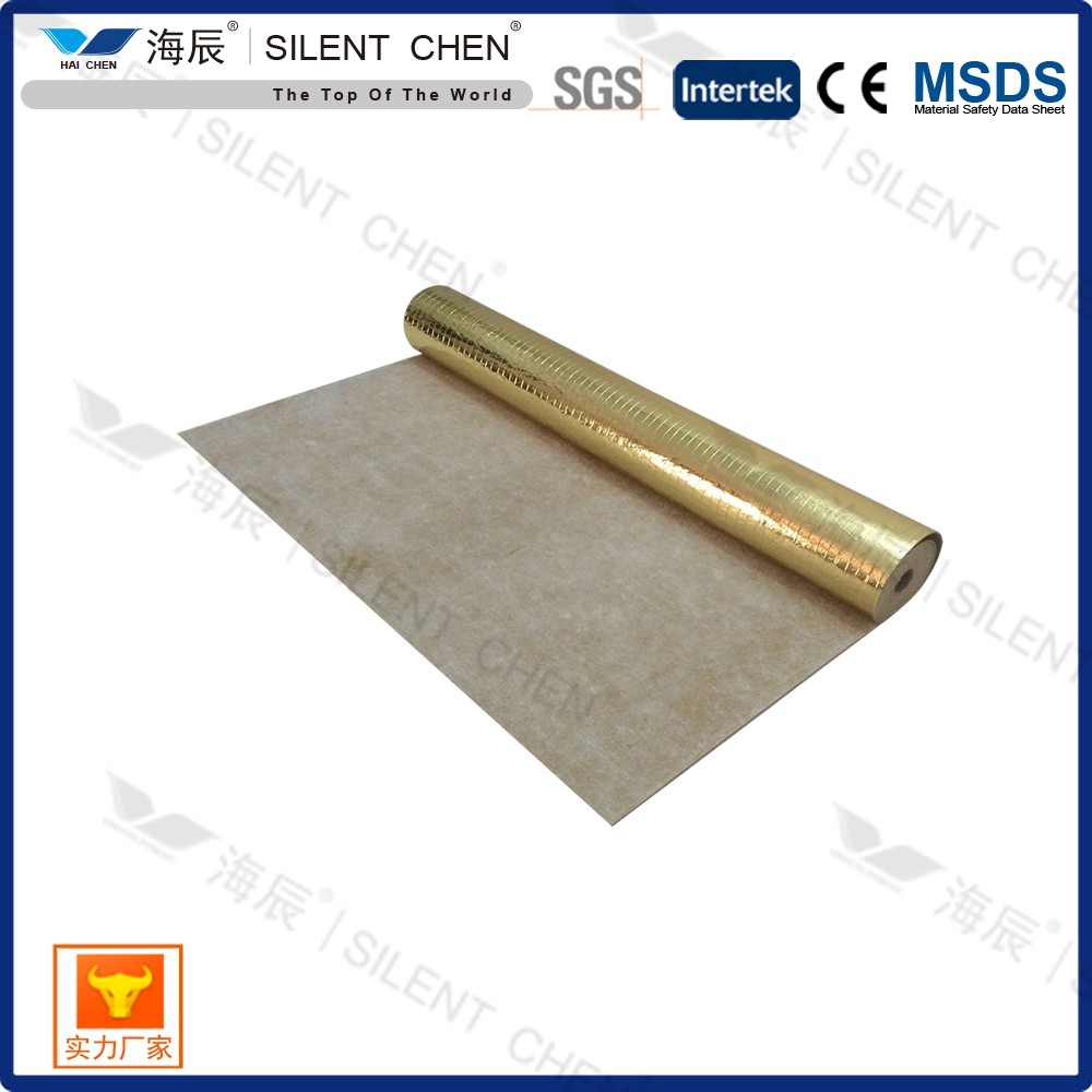 100 Sq Ft Rubber Carpet Underlay For Laminate Flooring 2.5 Kg/Sqm