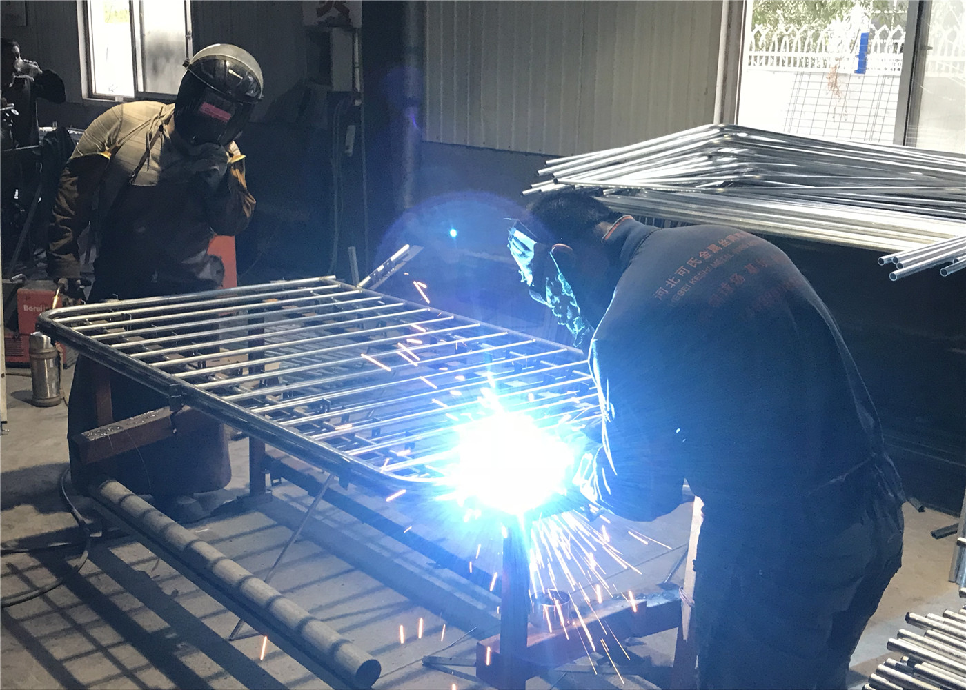 Crowd Control Barriers Hot Dipped Galvanized One Male/Female Hook Barriers 1100mm x2300mm Barriers