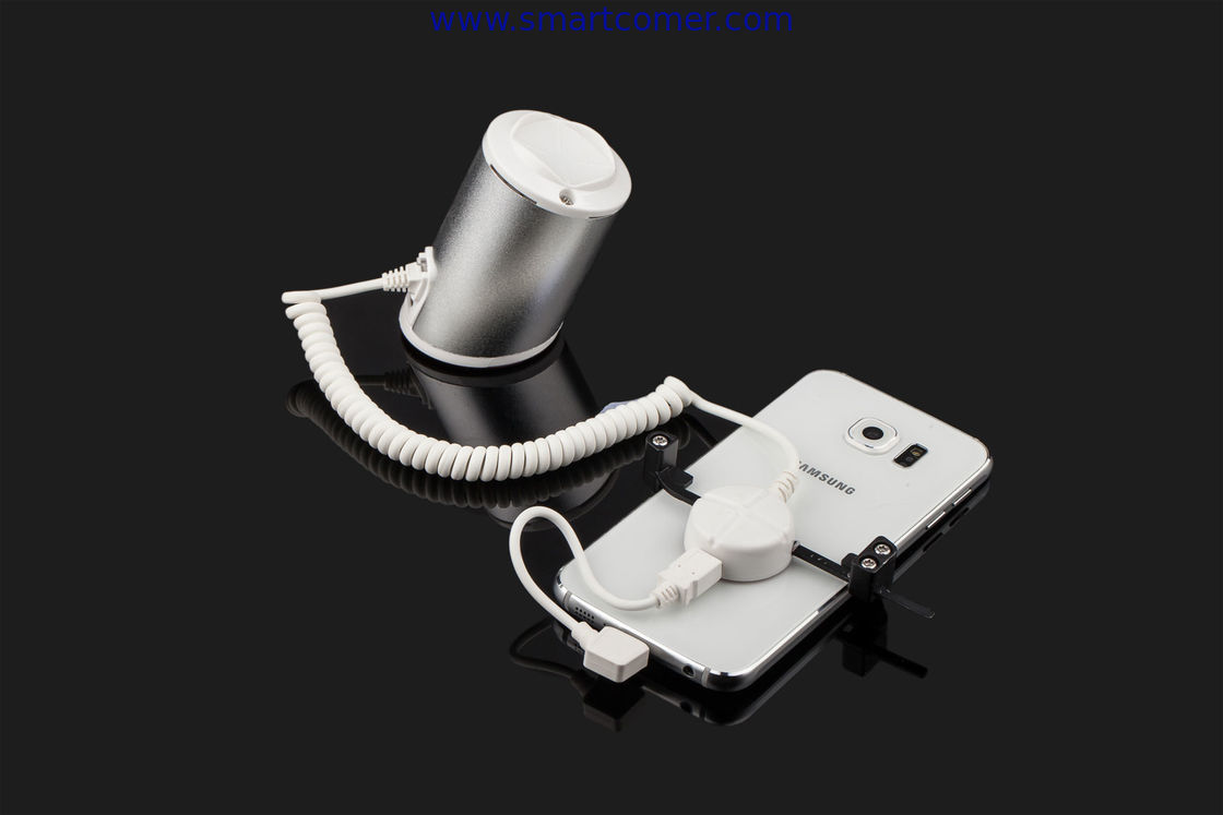 COMER clip mobile phone desktop mounting brackets with alarm for retail exhibition