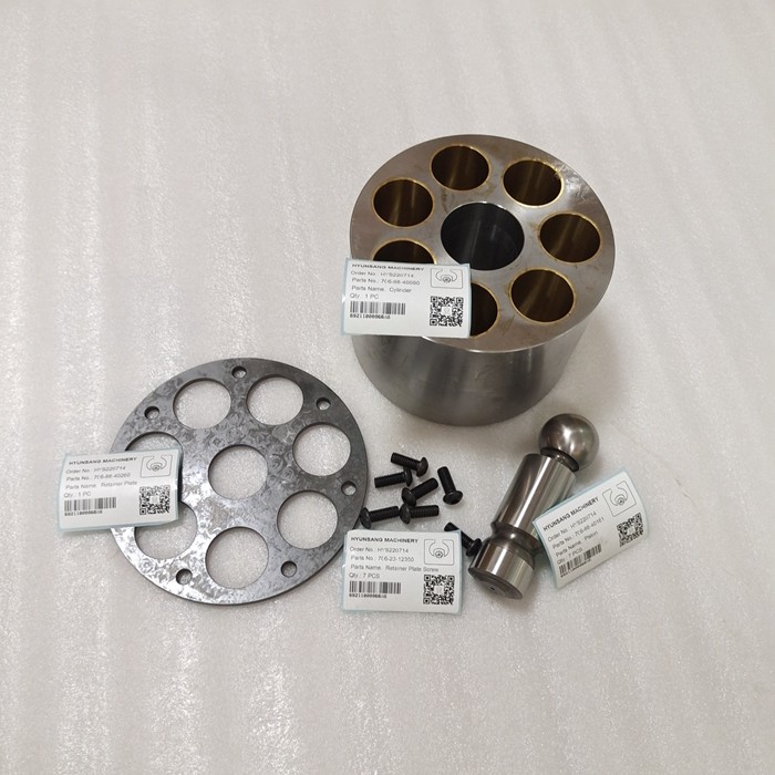 Excavator Hydraulic Parts Retainer Plate Screw 706-23-12350 7062312350 For PC400LC