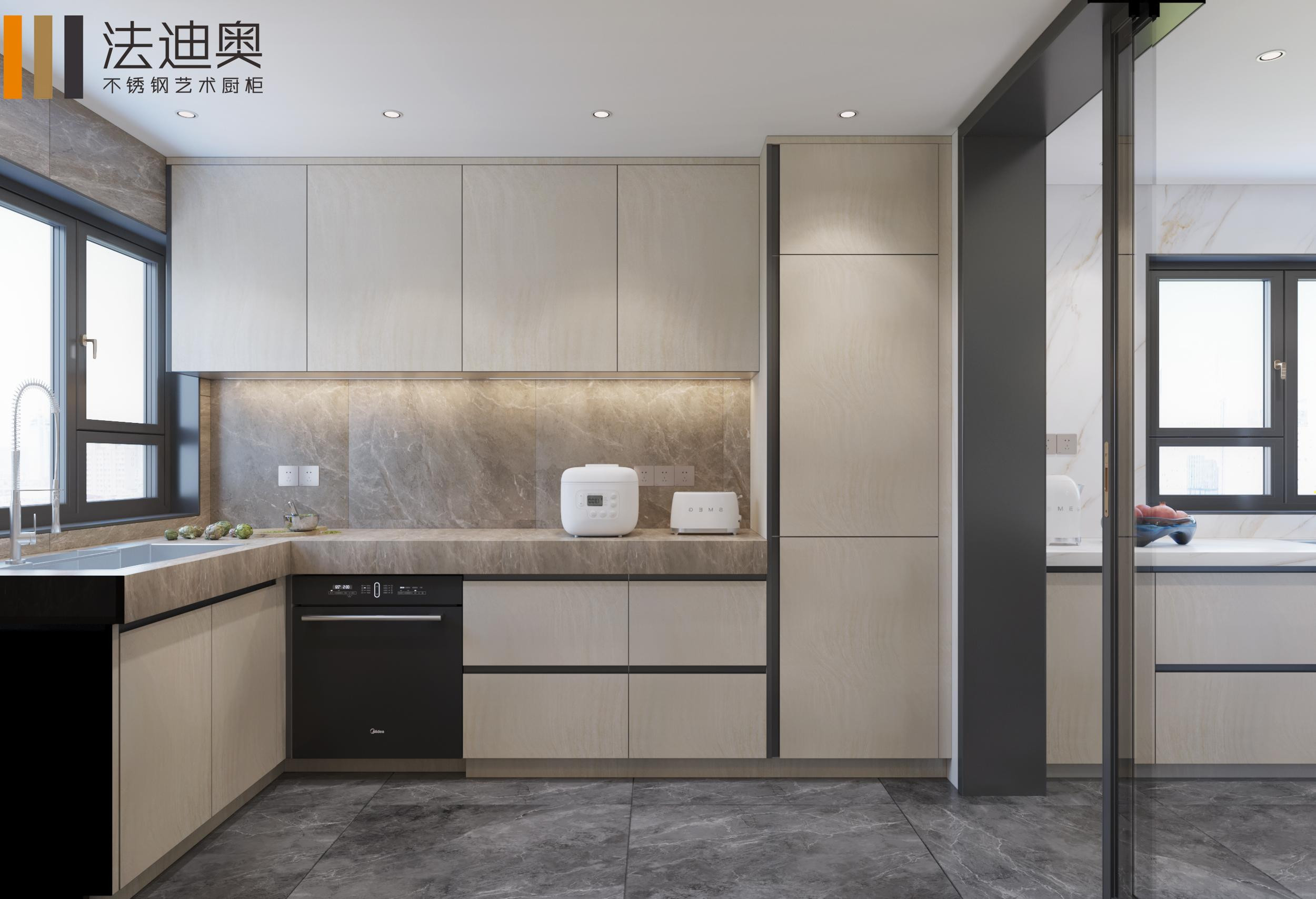 Quartz Countertop Modern Style Kitchen Cabinets For A Timeless Look