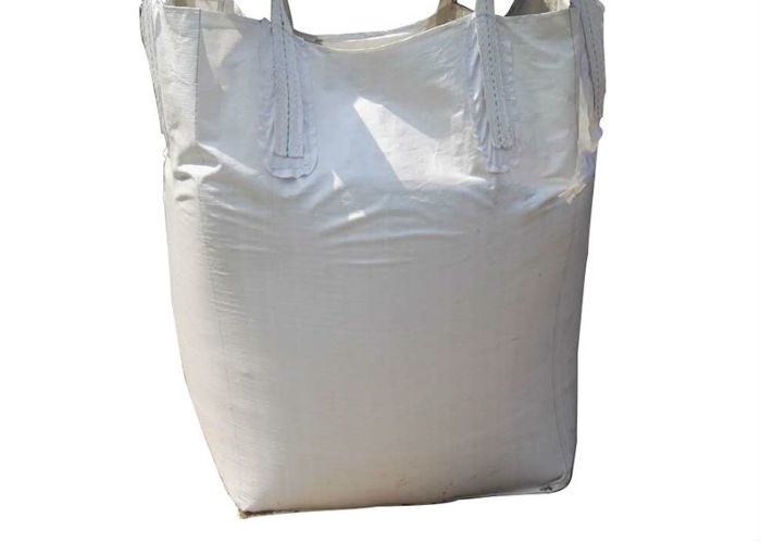 Breathable Food Grade Bulk Bags , Side Discharge PP Woven Jumbo Bags