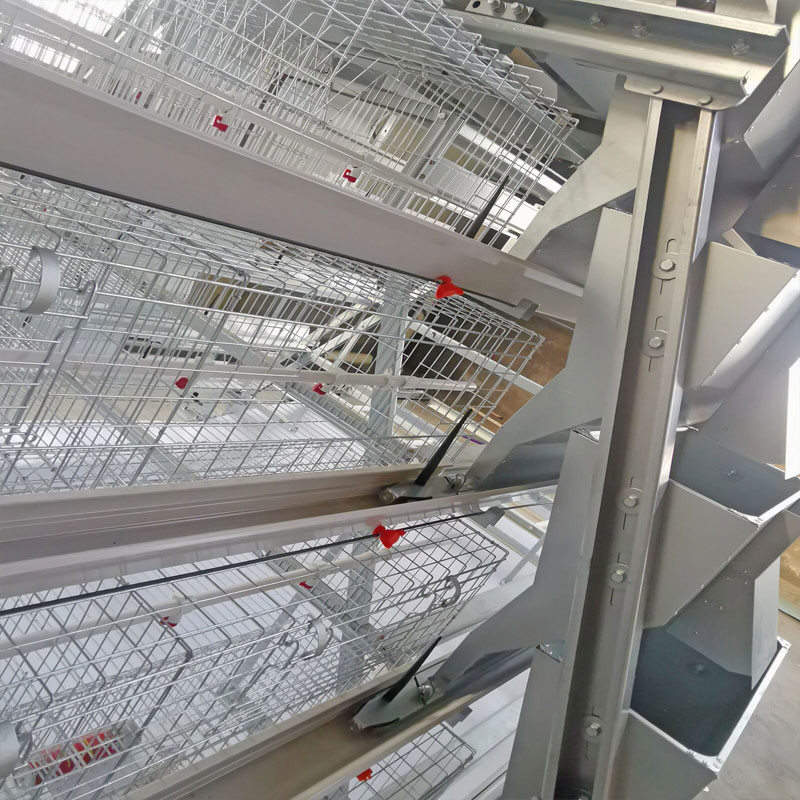 Q235 Battery Broiler Baby Chick Cage For Meat Chicken
