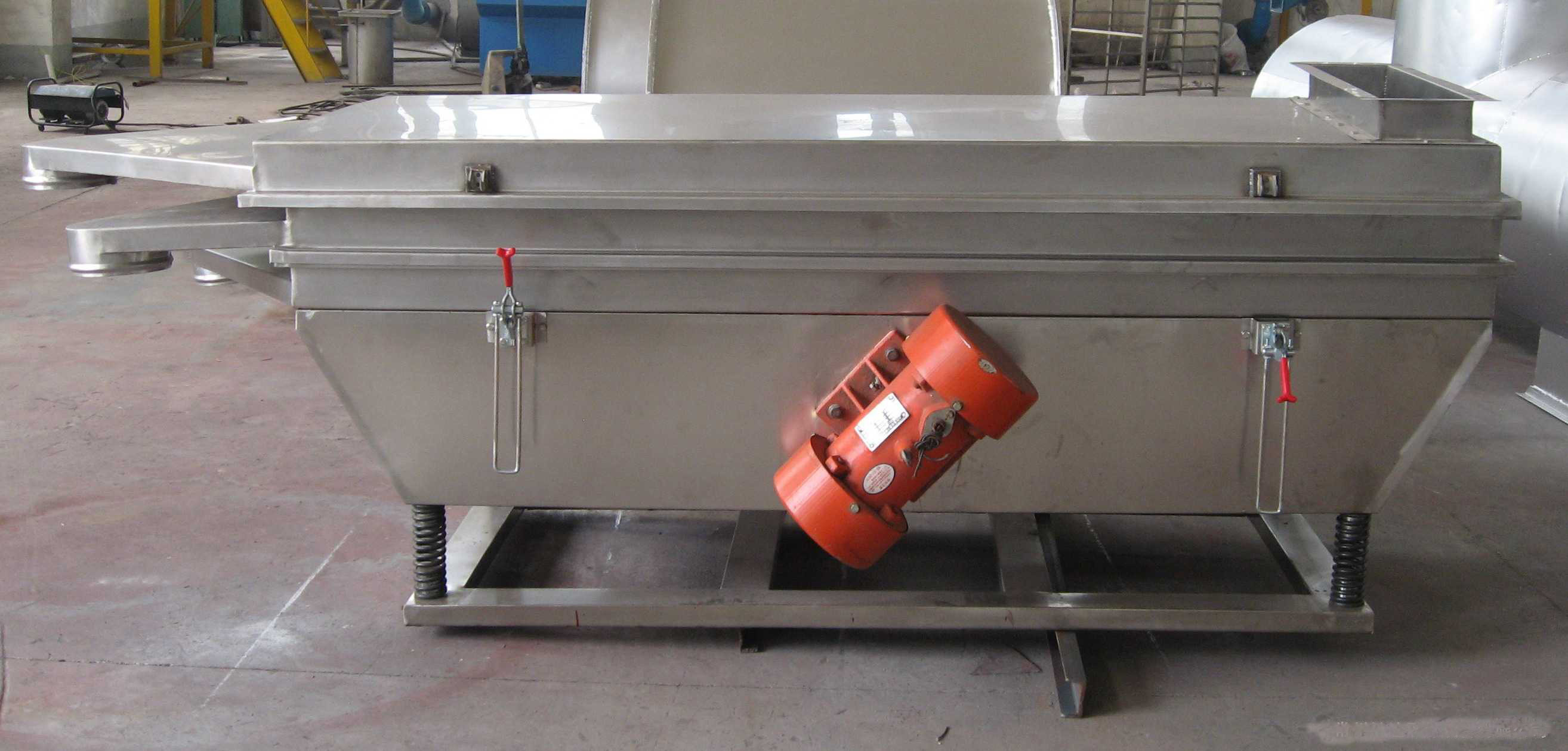 SUS304 SUS316L FS Series Square Vibration Sifter(sieve) Grinding Pulverizer Machine for pharmaceutical industry
