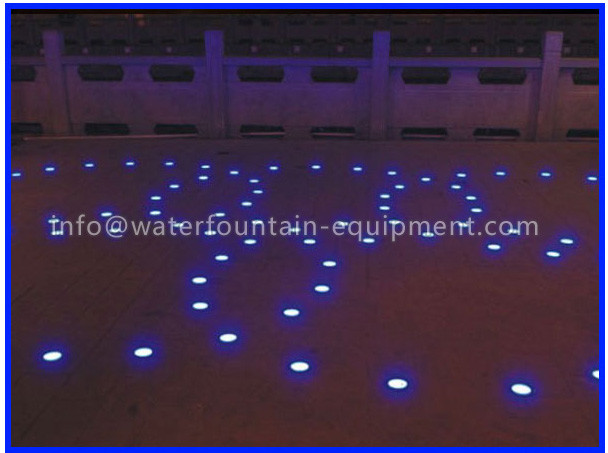 High Power Buried Ground LED Garden Light , RGB LED Inground Light IP68