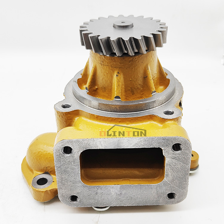 Design S6D125E-2 Excavator Spare Parts Water Pump 6155-K6-9900 For Kumatsu