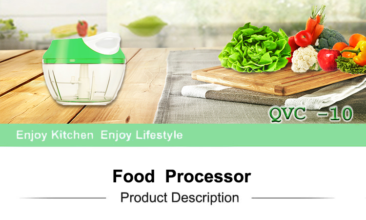 Multi Functional Kitchen Vegetable Chopper Polypropylene Pull String Chopper
