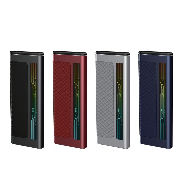 RGB Lighting Effect M. 2 SSD Mobile SSD Supports SATA and Mvne Protocols5gbps/10gbps Transmission Rate Glass Panel with Seven Colours RGB Light Effect