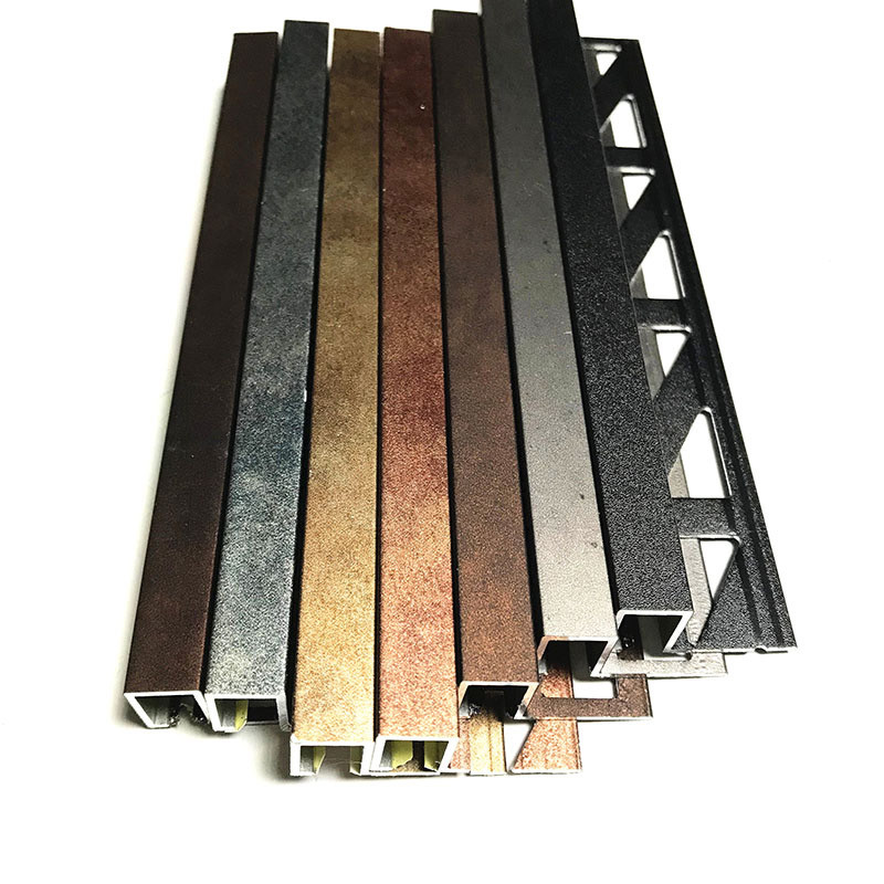 Tile Trim Aluminum Corner Transition Profile Listello Border Edge Trim