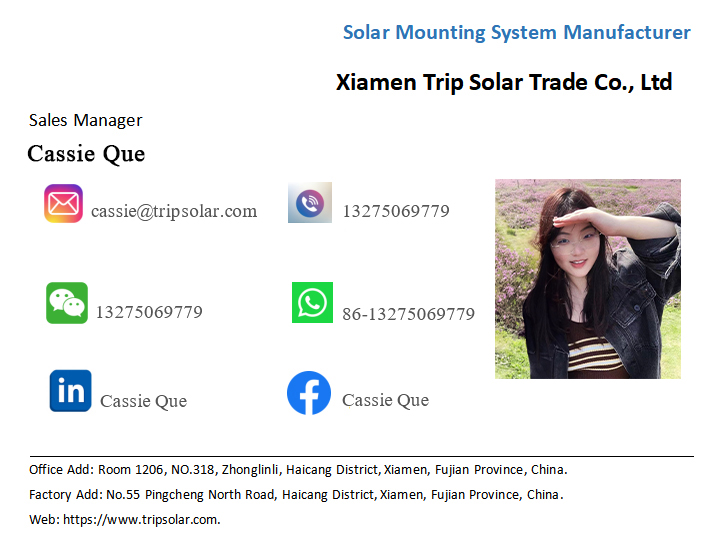Adjustable Tilt Angle Solar Panel Mounting Bracket Kit with AL6005-T5 Bracket Material