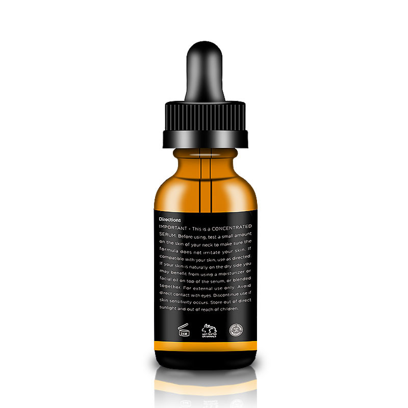 Private Label Natural Face Care Whitening Anti-Aging Vitamin C Serum