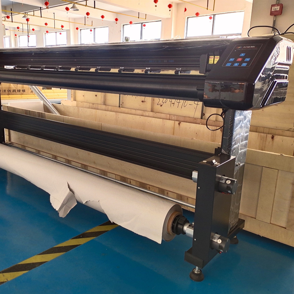 125-200cm Dual Head HP45 Paper Pattern CAD Inkjet Cutter Plotter For Kraft Paper Rolls