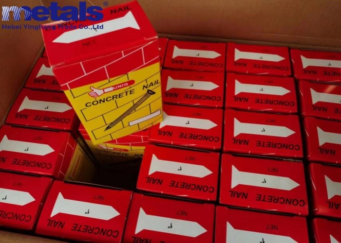 High Strength 1" To 4" Construction Concrete Nails # 45 Carbon Steel