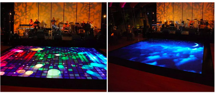 Interactive Led Screen Floor Tiles Floor Light Panels P2.9 P3.9 P4.8 P5.2 P6.25