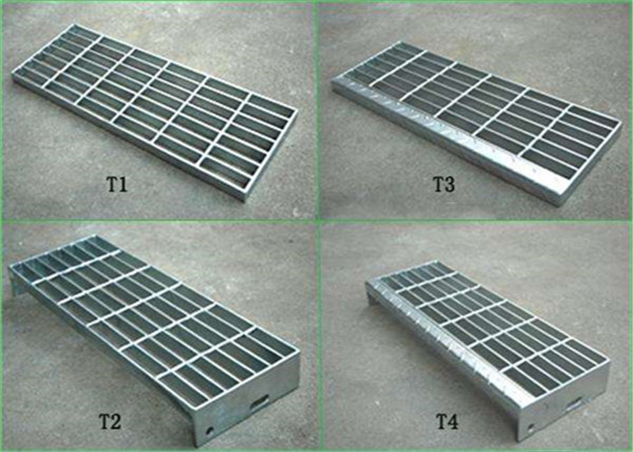 Custom Galvanised Steel Driveway Grates Grating With Serrated For Ditch Cover