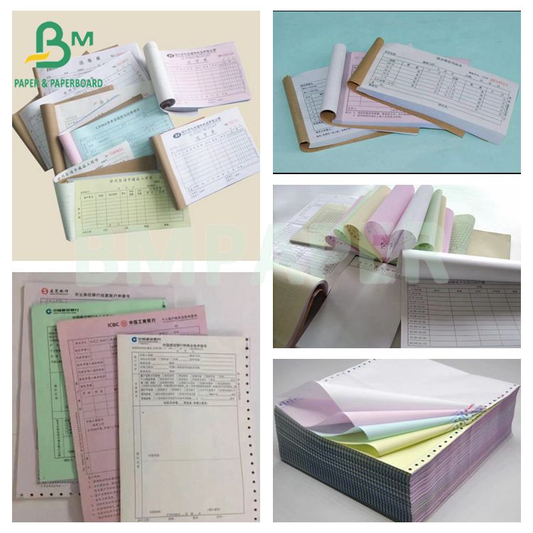 CB CFB CF 50gsm NCR Carbonless Paper Multi - Link Printing Paper