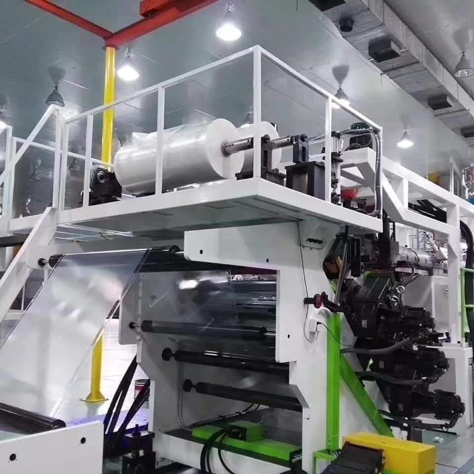 HIPS / EVA / EVOH Multi Layer Barrier Sheet Co - Extrusion Line Long Life Time