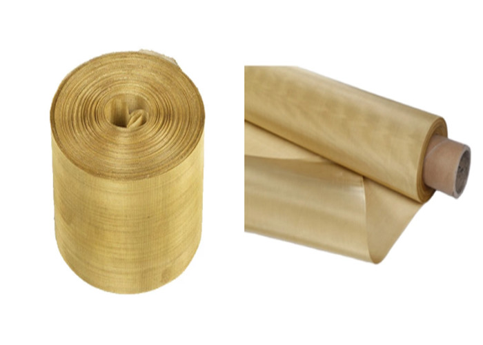 RFI Bronze Metal Mesh Brass Wire Cloth Screen 50m Rectangle Copper