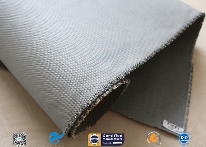 44oz Industrial Silicone Coated Fiberglass Fabric Heat Resistance Cloth