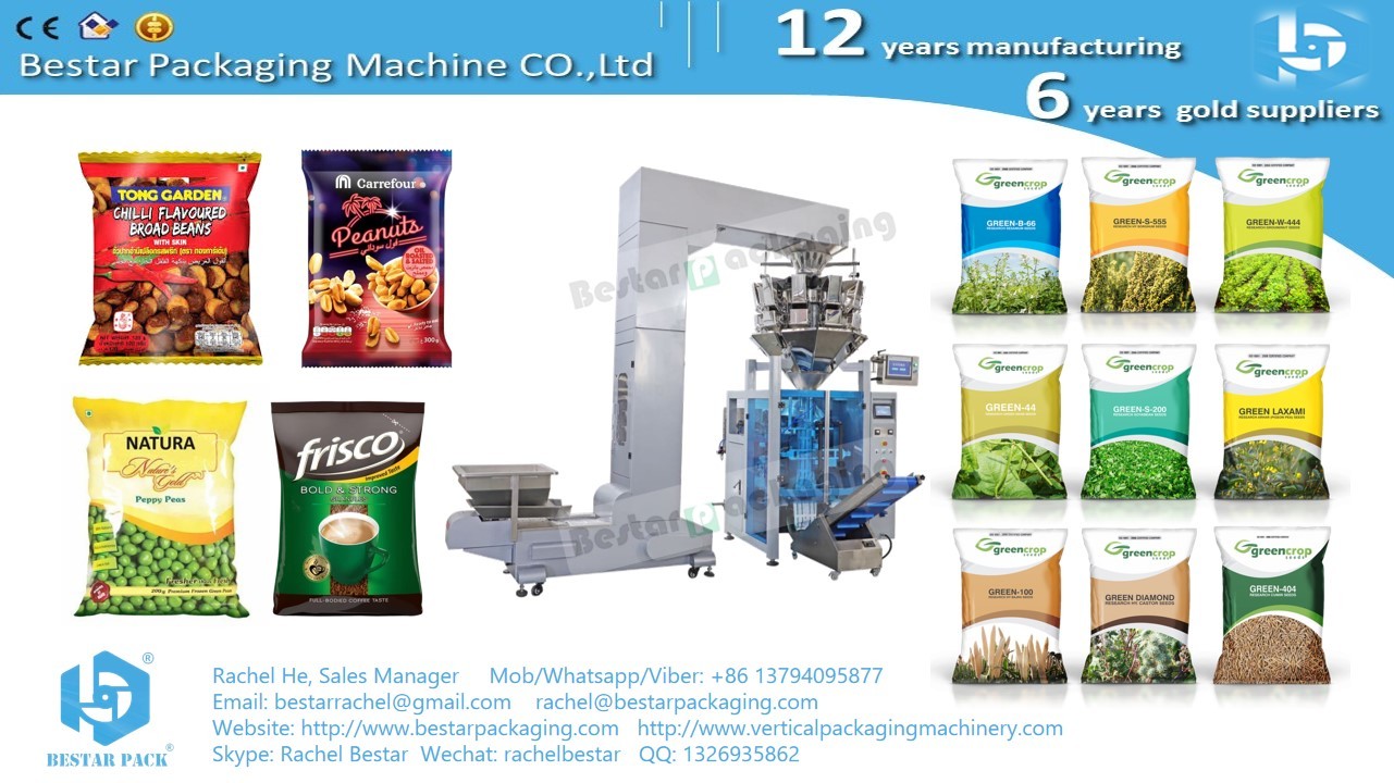 How to pack product in plastic pouch automatically and easy monitor BSTV-750AZ