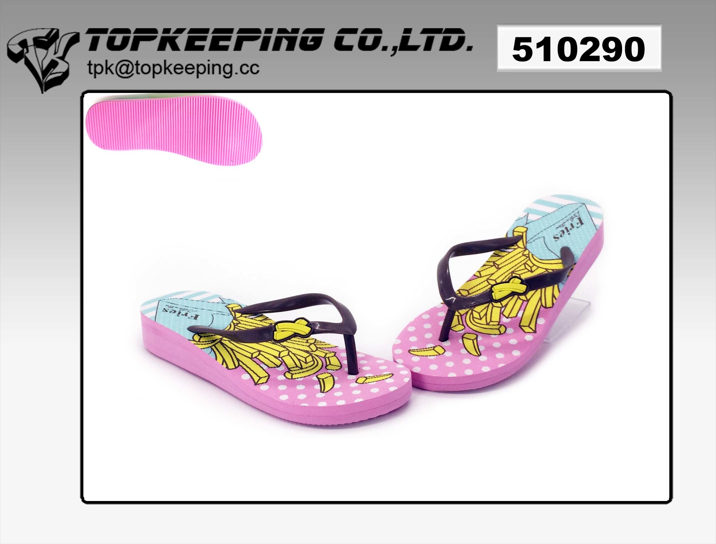 Summer Kid Flip Flop Child Beach PE Sole Slide Slipper