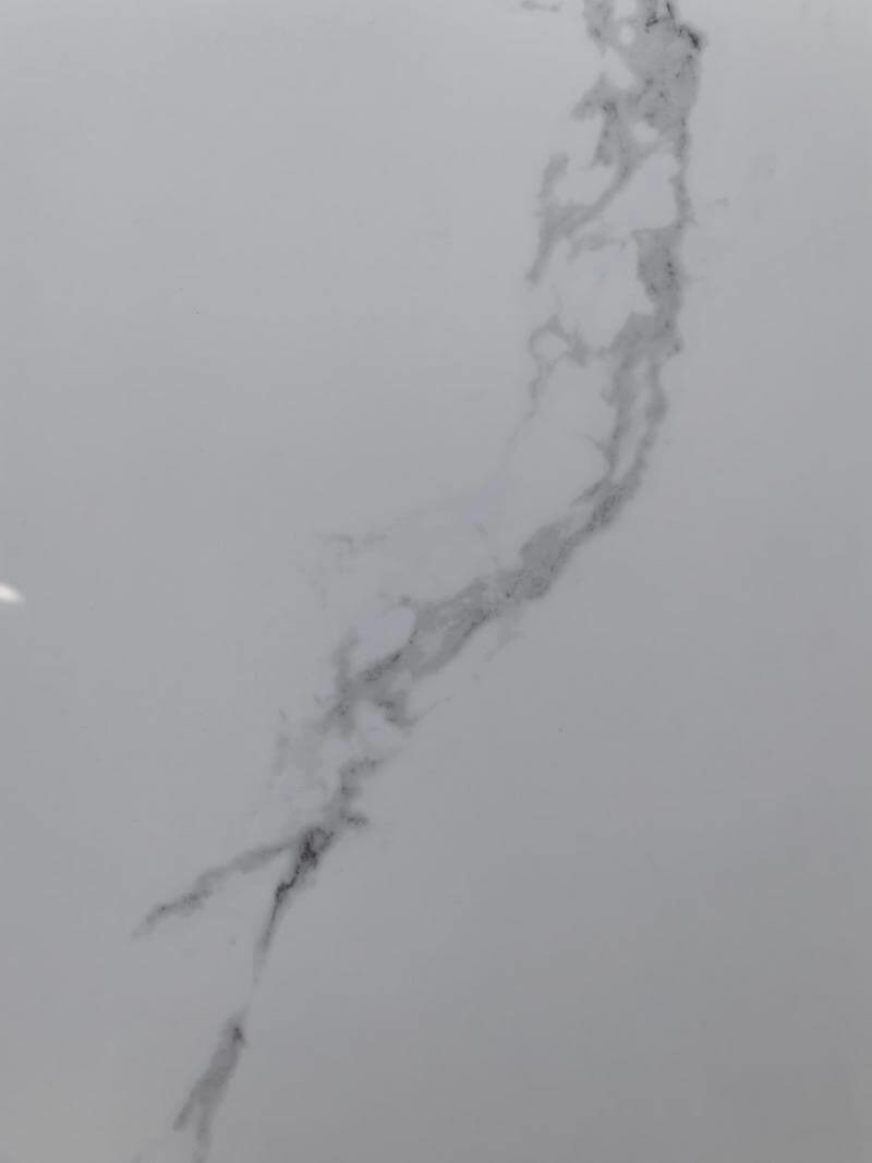 Decorative White Inside Floor Polished Glazed Porcelain Tile 1200x1200x9mm Ivory For Home Decor