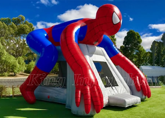 Kids Outdoor Inflatable Bouncers Jumping Castle Combo 6m X 6m X6m Jump Bounce House